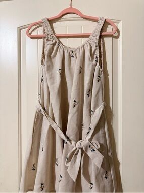 HYFVE Cream Floral Tie-Back Sundress NWOT